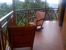 De Bintan Villa Balcony view